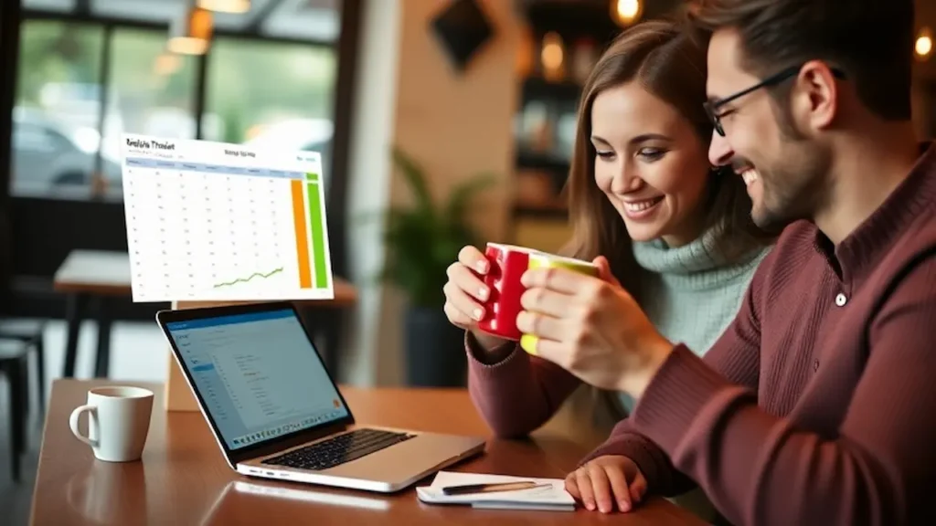 Review Your Budget Together & Celebrate Milestones