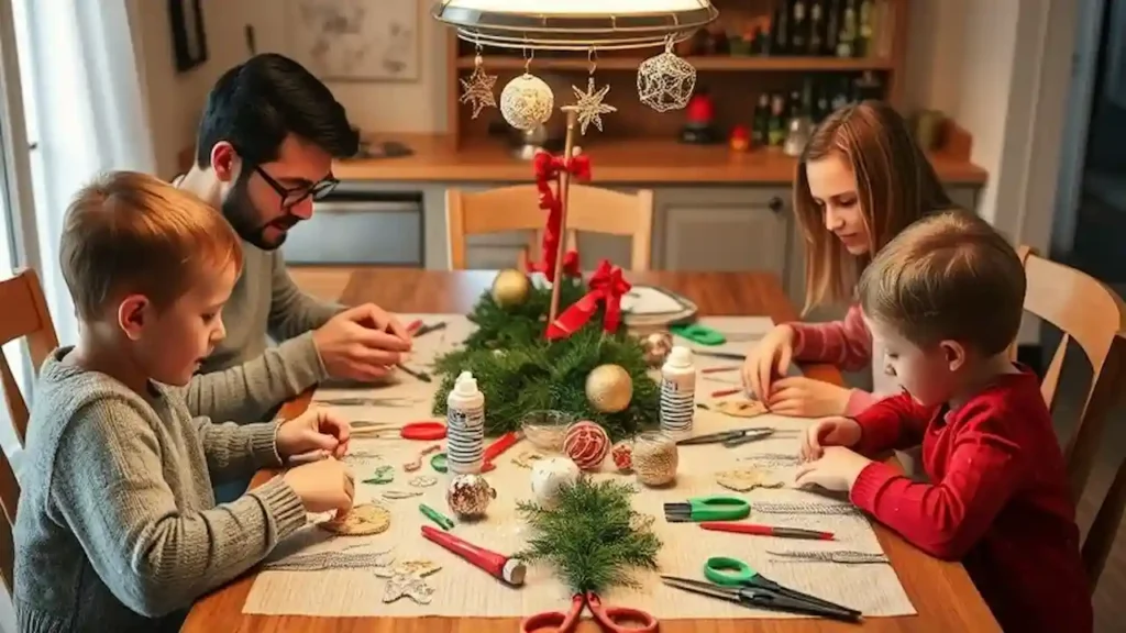 Take Advantage of Free or Low-Cost Activities, Holiday Fun on a Budget, DIY Decorations