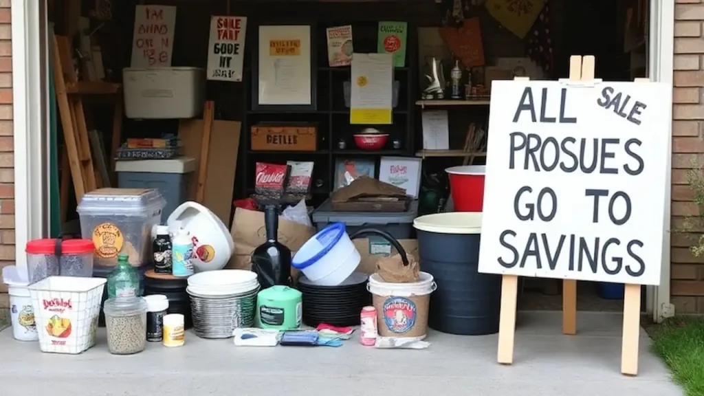 Find Creative Ways to Save More, Take on a Side Hustle, Sell Unwanted Items