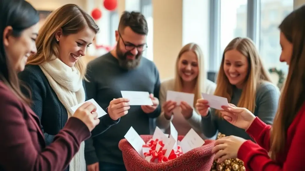 Set Gift Exchange Rules, Secret Santa, Spending Limits