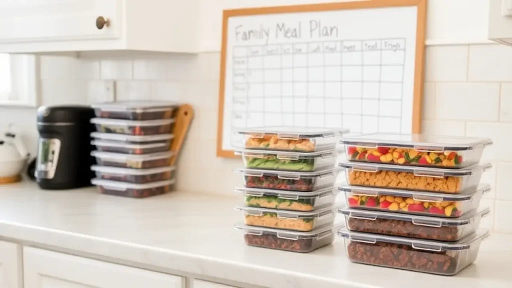 Meal Plan and Cook at Home, Plan Weekly Meals, Batch Cook and Freeze Meals